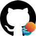 Github Logo with the app logo